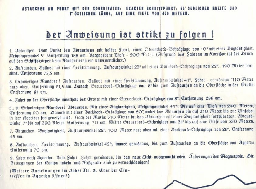 Instructions on how to reach Agartha